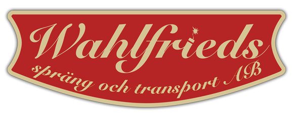 Wahlfrieds spräng och transport AB